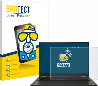 Produktbild von BROTECT Schutzfolie für ASUS Vivobook S 16 Flip OLED TP3604 Displayschutz Displayschutzfolie Folie Matt Entspiegelungsfolie