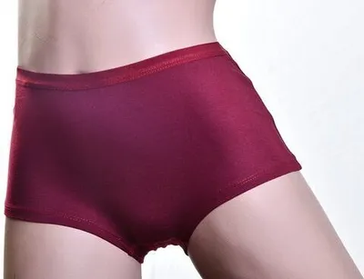 Produktbild von Toker Collection® Damen Panty, Hipster mit weichem Modal 3er Pack (Packung, 3 Stück), Farbe Weinrot, Größe M