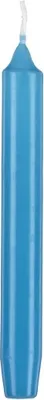Produktbild von Leuchterkerzen, Tafelkerzen, Haushaltskerzen Ocean Blau, 250 x Ø 25 mm, 20 Stück