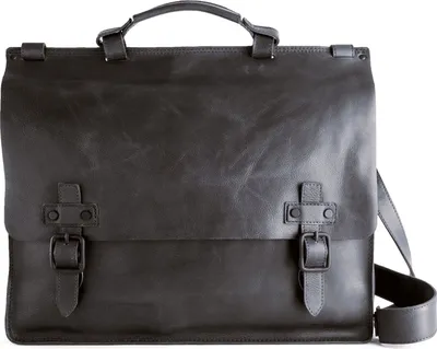 Produktbild von HAROLD'S Leder Businesstasche Aktentasche Aberdeen Briefcase Black schwarz