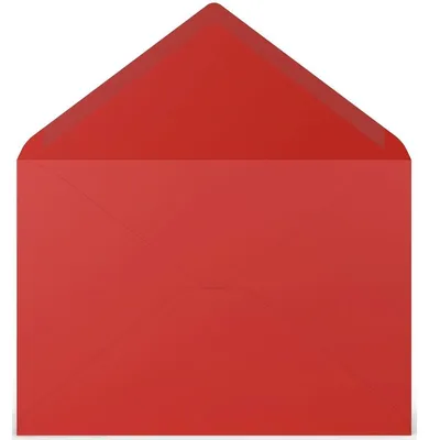 Produktbild von Rössler Papier 220711526 Coloretti Briefumschläge - C5, 5 Stück, mohn