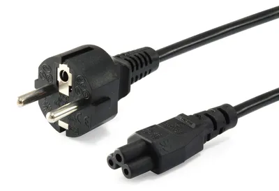 Zdjęcie produktu dla Equip 112151 Czarny 3 m Wtyczka zasilania typu F Złącze C5
