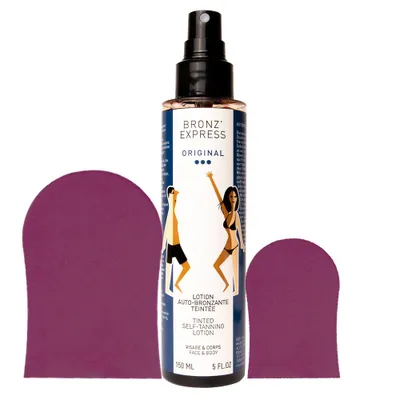 Produktbild von Academie Bronz Express Lotion+ Applikator klein + gross