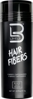 Produktbild von L3VEL3 Hair Fibers Black 27,5 g