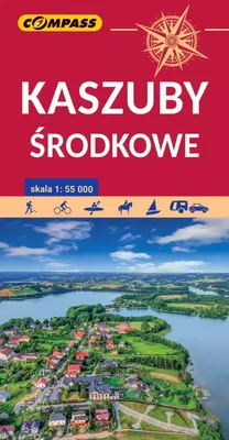Image de Kaszuby Środkowe. Carte à l'échelle 1:55 000