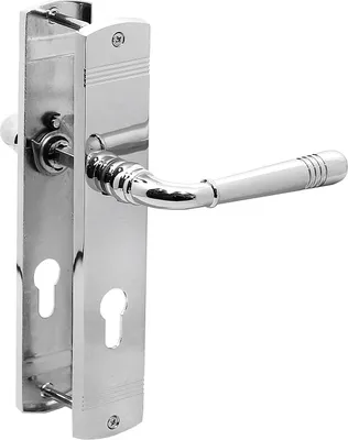 Produktbild von Türbeschlag 1383 Helena LS PZ Chrom Türdrücker Türklinke Türgriffe