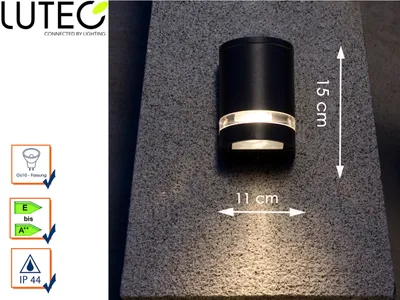 Obrázek produktu pro Lutec LED venkovní světlo Focus antracit IP44 max. 35W GU10 bez žárovky