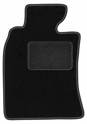 Produktbild von Fahrermatte Velours für Mini Cooper One R50 2001-2007 (Schrägheck) – 1-tlg, Schwarz, passgenau – Wielganizator LUX