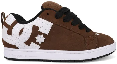 Produktbild von Dc Shoes Court Graffik in Braun-Weiß für Herren – Größe 12 (UK) – 47 (EU) – 13 (US) / Braun-Weiß