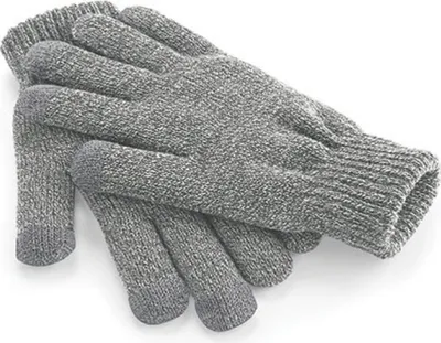 Immagine prodotto di Guanti intelligenti / Guanti Beechfield B490 | TouchScreen - Colore: Grigio scuro - Taglia: L/XL