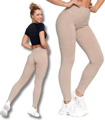 Produktbild von Isolierte Damen-Leggings Mit Hoher Taille Und Breitem Bund Moraj L/Xl