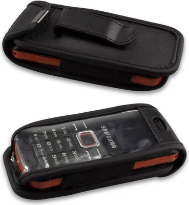 Obrázek produktu pro Ledertasche mit Gürtelclip für Samsung E1130