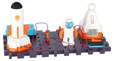 Zdjęcie produktu dla Mały elektronik elektryk zestaw edukacyjny stacja kosmiczna