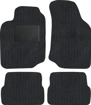 Image de VW002_EVA_POD - Ensemble complet de tapis de sol pour voiture en EVA, compatible avec la VW Polo II de 1990 à 1994, avec renfort supplémentaire