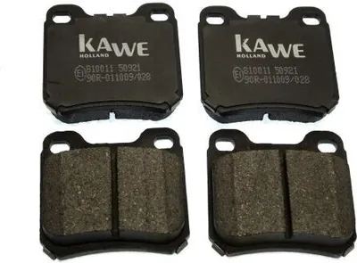 Produktbild von KAWE Bremsbeläge Satz Hinten Bremsklötze für OPEL Omega B Limousine (V94) 810011