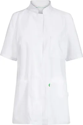 Produktbild von Greiff CARE Damen Kasack Kurzarm Stehkragen Regular-Fit Weiß 4XL