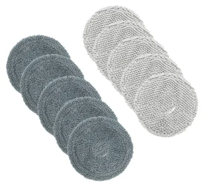Produktbild von INF 10er-Pack Mikrofaser-Wischtücher 13.5cm x 13.5cm für Ecovacs