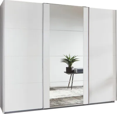Immagine prodotto di Armadio ad ante scorrevoli Berna Armadio design selezionabile, bianco, 270x64x236cm