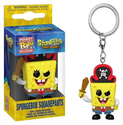 Zdjęcie produktu dla Kieszonkowy brelok POP SpongeBob Poszukiwacze Kanciastoportych SpongeBob Kanciastoporty