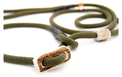 Produktbild von Retriever-Leine/Moxonleine Sporty-Style | robuste Hundeleine aus Tau mit Klemme und Halsbandfunktion | 8mm – griffig und wetterfest | Training, Alltag und Dummyarbeit