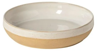 Imagen del producto de Costa Nova. Plato de 22 cm. Diseño Marrakesh. Color: arena y blanco