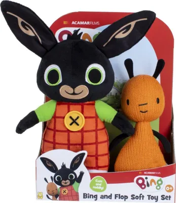 Produktbild von BING und Flop Set Plüschtier 2 Maskottchen