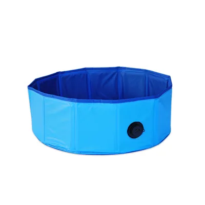 Produktbild von Kinderpool Planschbecken Pool Kinder Swimmingpool Baby faltbar Blau, 80 x 20 cm B2