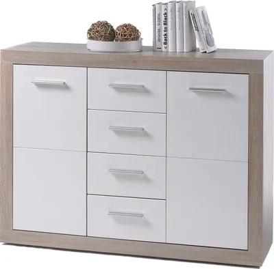 Produktbild von Kommode Highboard Anrichte Standschrank Sideboard Beistellkommode "Lisetta III"