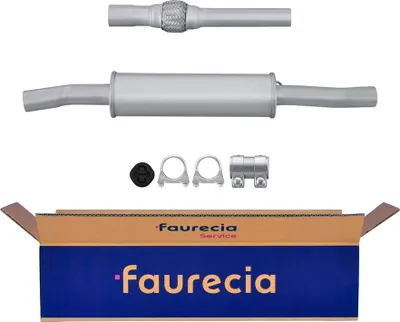 Obrázok produktu pre Predný tlmič výfuku FAURECIA Aftermarket-Expertise pre napr. VW POLO