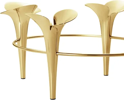 Produktbild von Georg Jensen Bloom Botanica Kerzenhalter für 4 Kerzen, Gold