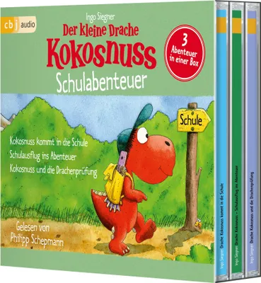 Produktbild von Der kleine Drache Kokosnuss - Schulabenteuer