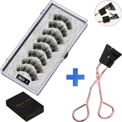 Produktbild von INF Magnetische Wimpern 8 Stück 2 Paare - Schnell & Einfach MB8K-5