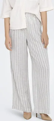 Immagine prodotto di Pantaloni larghi a vita alta in lino Culotte Elegante e confortevole | XS / 30L