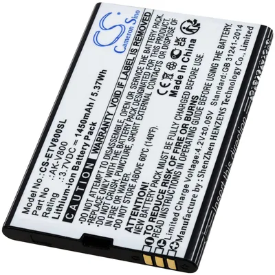 Produktbild von Akku passend für Seniorenhandy Emporia TALKsmart V800, Typ AK-V800