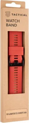 Produktbild von Silikonarmband für Garmin Fenix 5X/6X/7X - Rot KP26391