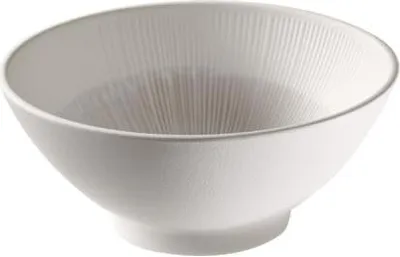 Produktbild von APS 85509 Schale BLUSH, Ø 19 cm, Höhe 8 cm, 0,9 Liter, Melamin, weiß/beige