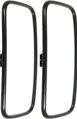 Produktbild von 2x Außenspiegel Rückspiegel Seitenspiegel für LKW Transporter Bus Bagger Traktor 375x185 mm ř14-30mm