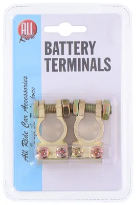 Produktbild von All Ride Batterieklemmen Set 2 Stück - Batteriepolklemmen - 12.5MM Innendurchmesser - Kabel bis zu 100MM² - Kupfer