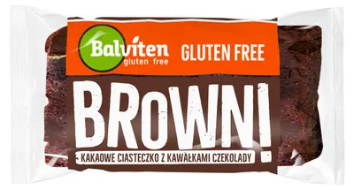 Obrázek produktu pro Bezlepkové sušenky Browni Balviten 65 g