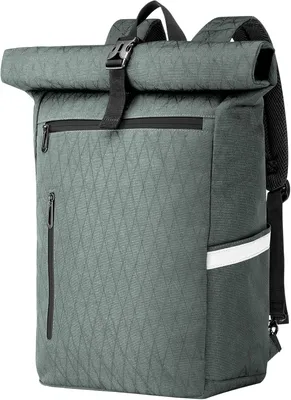 Productafbeelding van Fietstas rugzak 2-in-1 - 22 liter - Met laptopvak - Reflecterend