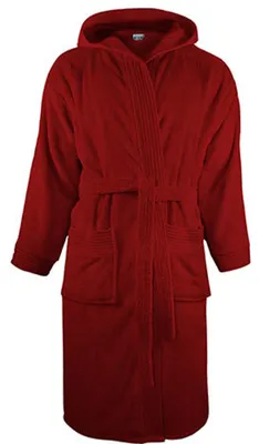 Obrázek produktu pro The One Towelling – župan pro muže/ženy uni, s kapucí LT4896 (XXL-3XL) (bordó)