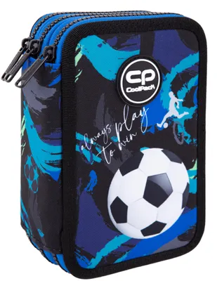 Zdjęcie produktu dla Piórnik z wyposażeniem Coolpack Jumper 3 Piłka nożna