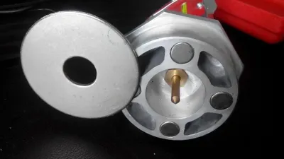 Immagine prodotto di Misuratore Camber-Caster, dispositivo magnetico rapido, misurazioni di allineamento precise, rosso