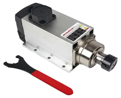 Image de Fraiseuse CNC à broche, moteur refroidi par air de 4,5 kW, 18 000 tr/min, broche seule, 380 V
