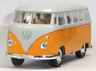 Produktbild von Klein-Bus (1962) Bulli T1 gelb Modellauto ca. 1:37 Spritzguss (officially licensed)