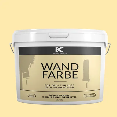 Produktbild von Kenzopaints 10Liter Wandfarbe Designfarbe Innenfarbe - Vanilla