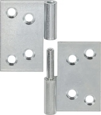 Produktbild von Vormann Aushebescharniere verzinkt 60 x 80 mm links