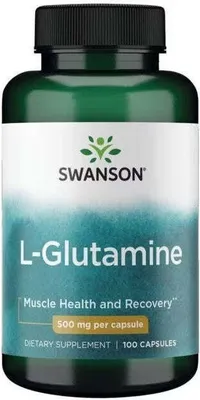 Immagine prodotto di L-Glutammina 500 mg 100 capsule Swanson Health Products