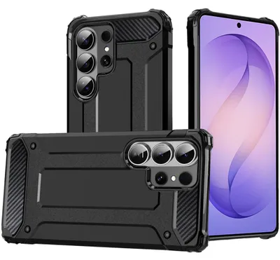 Produktbild von Techsuit - Hybrid Armor robustes Cover für Samsung Galaxy S26 Ultra - schwarz