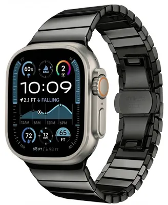 Obrázek produktu pro Techsuit - Watchband (W012) řemínek pro Apple Watch 1–10 / SE / SE 2 / Ultra / Ultra 2 (42/44/45/46/49 mm) – černý